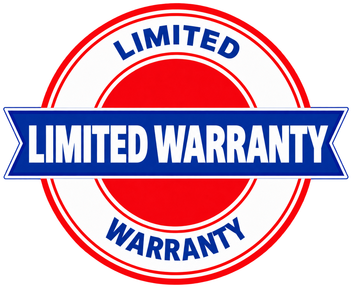 Auto Masters Limited Warranty Badge Auto Masters limited warranty